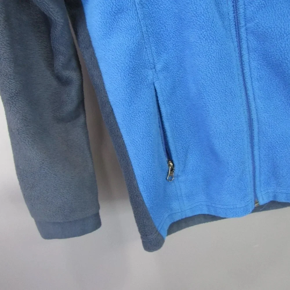 Columbia Blue and Gray Fleece Jacket